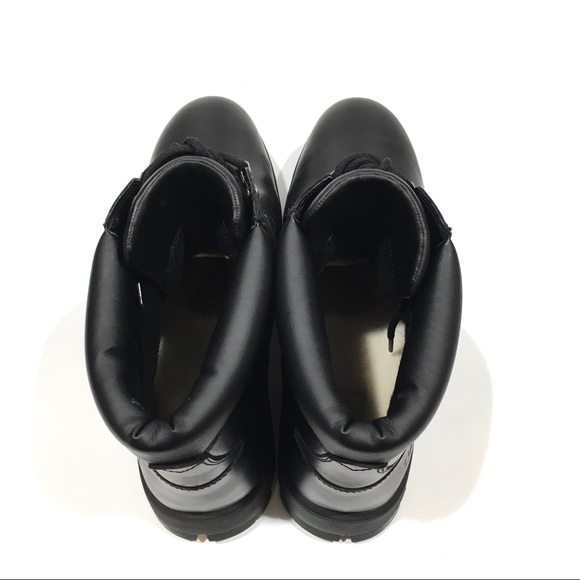 UGG Stenton Waterproof Chukka Boots -Black Leather -Men’s US 14 -NEW - Picture 7 of 9